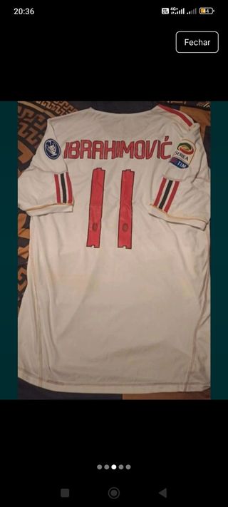 Camisa AC Milan Adidas Original Tamanho G