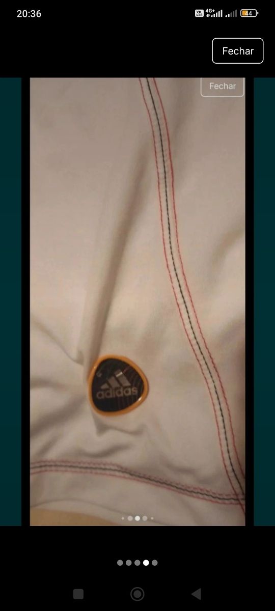 Camisa AC Milan Adidas Original Tamanho G