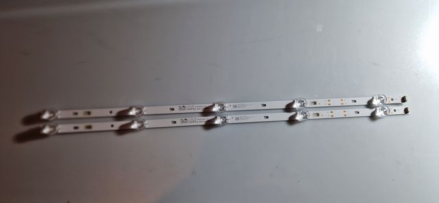 2 Tiras LED Originales haier H32K702FG