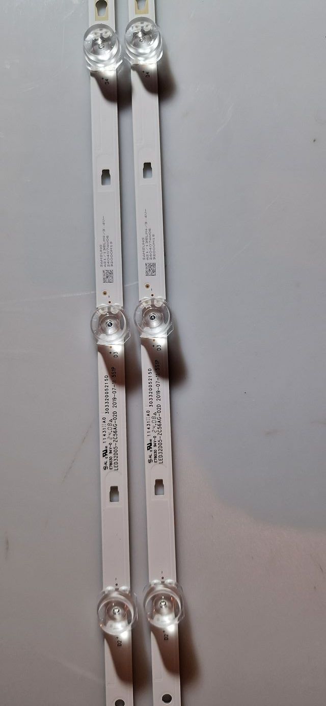 2 Tiras LED Originales haier H32K702FG