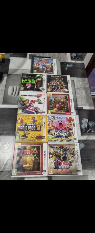 Lote 9 Juegos Nintendo 3DS
