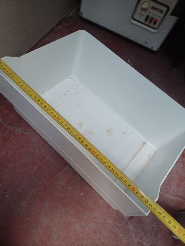 Cajón para nevera blanco