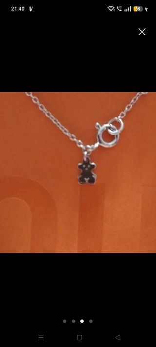 OFERTA!!!COLLAR TOUS PLATA GEMAS 
NUEVO A ESTRENAR