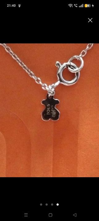 OFERTA!!!COLLAR TOUS PLATA GEMAS 
NUEVO A ESTRENAR