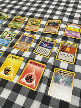 Lote Cartas Pokémon (ESP) 1st edition y base set