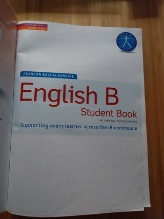Pearson Baccalaureate English B print and ebook