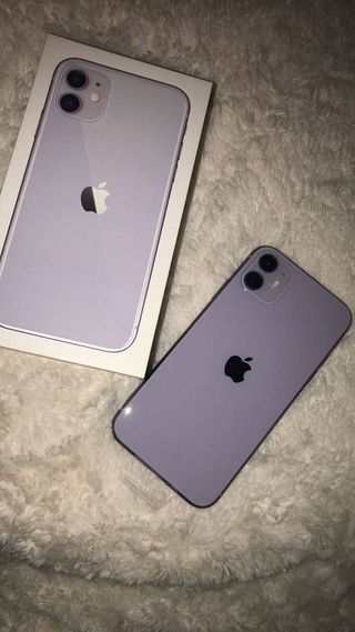 iPhone 11 Morado - Parte inferior pantalla no func