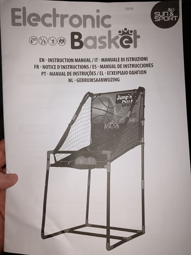 Canasta Baloncesto Infantil Jump'n Dunk