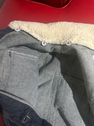 Cazadora Zara, cuello de borreguillo desmontable