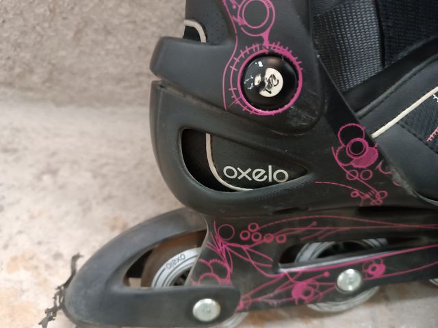 Patines en línea Oxelo negros T.38