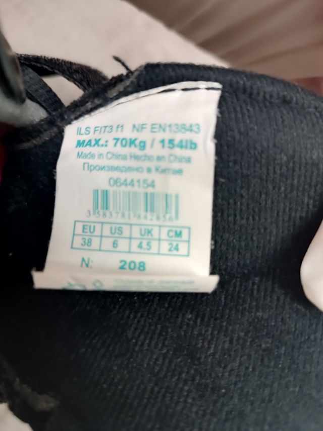 Patines en línea Oxelo negros T.38