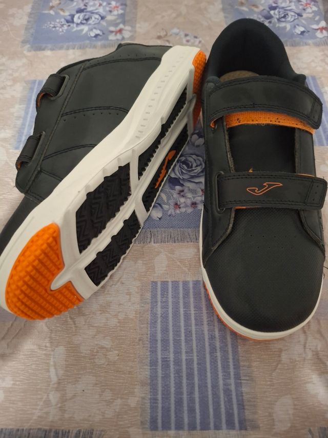 Zapatillas Joma niño negras velcro