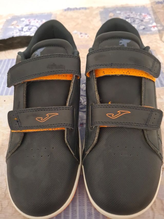 Zapatillas Joma niño negras velcro