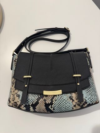 Bolso Nine West Negro y Multicolor