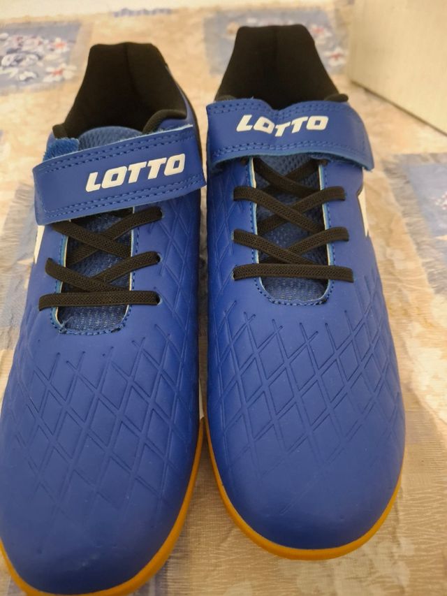 Zapatillas Lotto niño azules