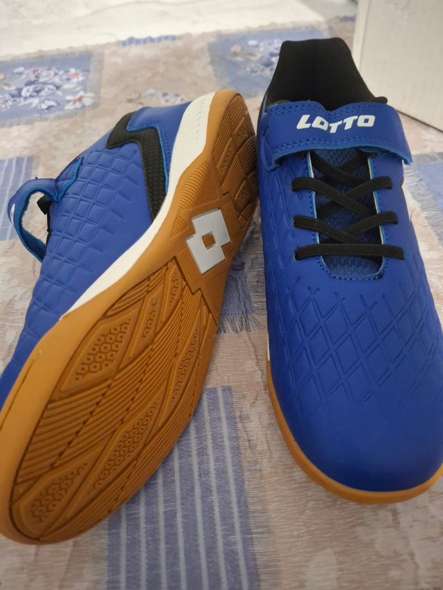 Zapatillas Lotto niño azules