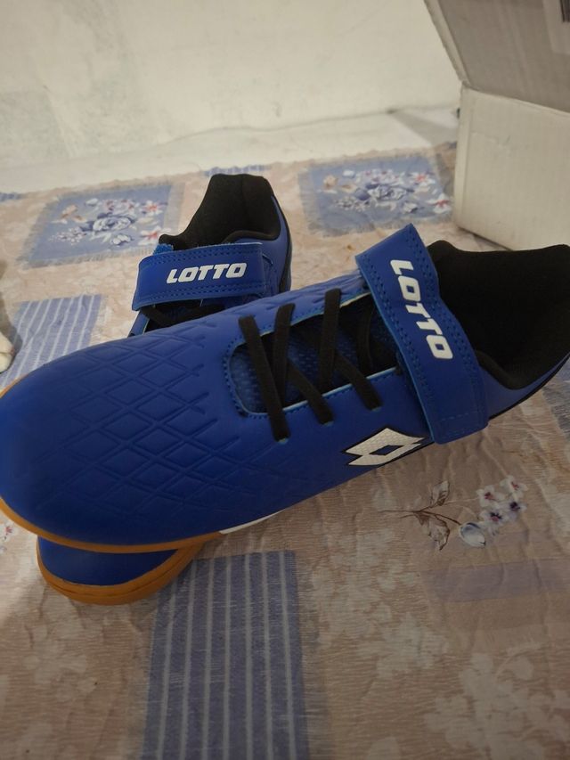 Zapatillas Lotto niño azules