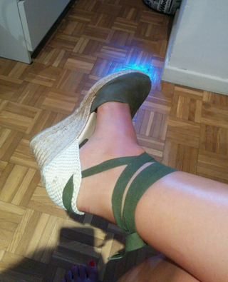 Alpargatas Gloria Ortiz Talla 37