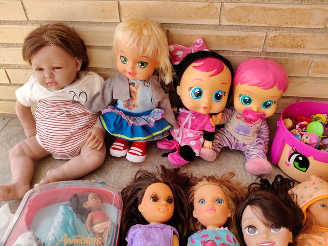 Lote Juguetes: nancy, reborn,pinypon...