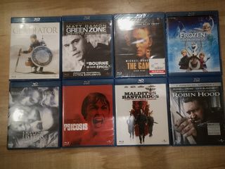 Pack 8 Películas Blu-ray Acción/Aventura