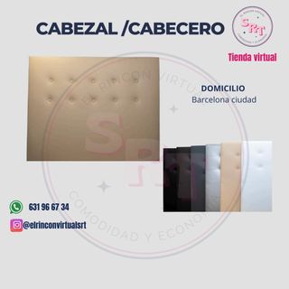 Cabecero/cabezal Tapizado disponible en varios c