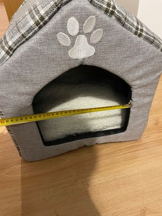 Caseta cama para perro