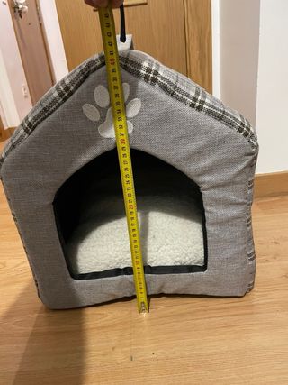 Caseta cama para perro