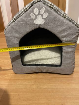 Caseta cama para perro