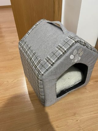 Caseta cama para perro