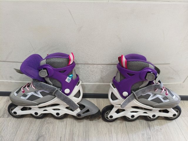 Patines Oxelo Morado Talla 32-35