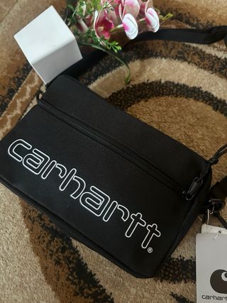 Borsa tracolla Carhartt nera nuova
