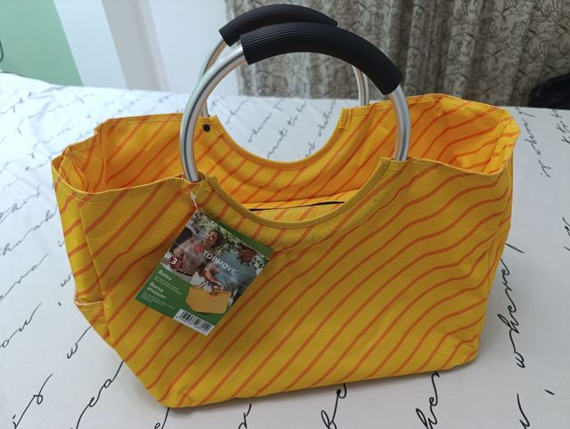 Bolsa de la compra TOPMOVE amarilla