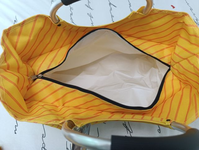 Bolsa de la compra TOPMOVE amarilla