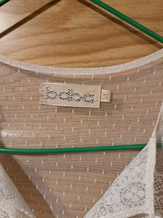 Blusa Blanca Encaje