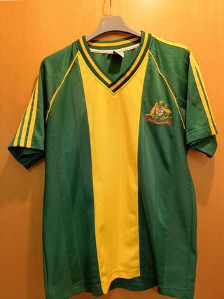 Maglietta Calcio Australia Verde/Gialla