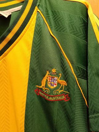 Maglietta Calcio Australia Verde/Gialla