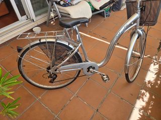 Bicicleta Monty Paseo Mujer con cambio shimano