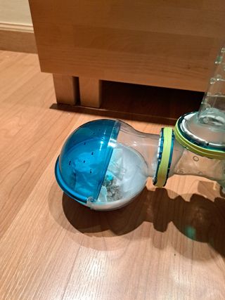 Jaula completa de Hámster, hábitat ovo con Tub