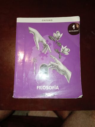 Libro de Filosofía 1º Bachillerato Oxford