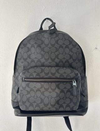 Mochila Coach Gris