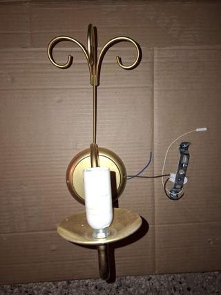 Applique vintage oro metallo