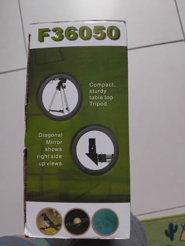 Telescopio F36050 Ottico Vetro Metallo