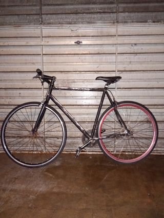 Bicicleta Fixie Negra