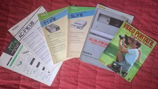 Manuales Sony Betamax SL-F1E