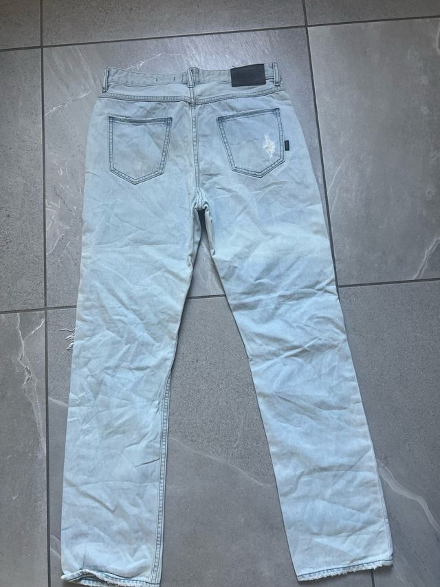 Jeans Lee strappati azzurri