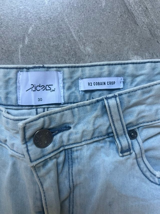 Jeans Lee strappati azzurri