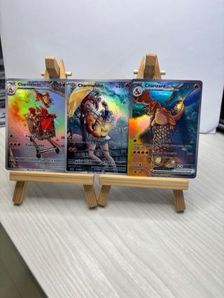 Trio Evolutivo Charizard Custom Cards