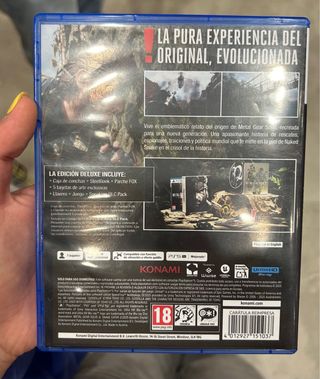 Metal Gear Solid Delta Deluxe PS5