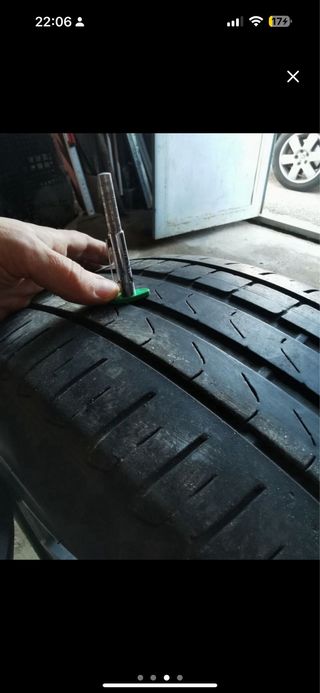 Llanta BMW 225/55 R17  cambio