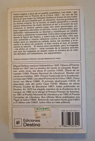 Las ratas (Spanish Edition)